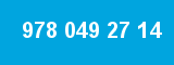 978 049 27 14